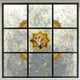 thumbnail image 1 of Pegatinas para ventanas: 1 magníficas pegatinas electrostáticas decorativas con patrón de estrella de ovejita para evitar que los pájaros golpeen sus ventanas, 1 of 5