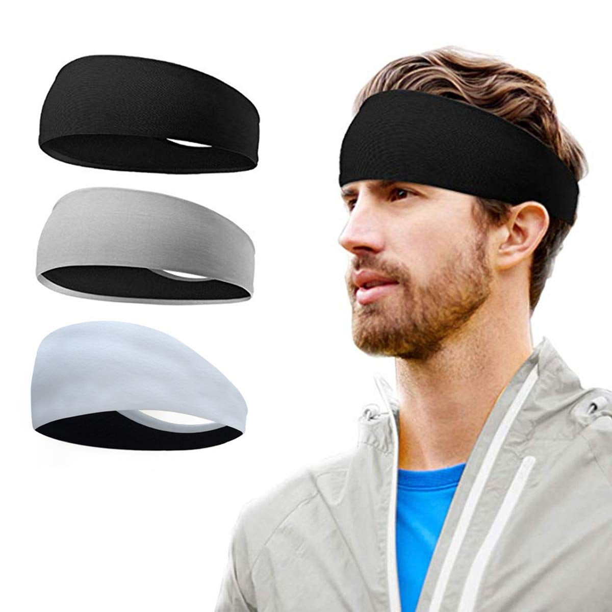 Fitness Headband-Workout Headband-Running Headband-Spandex Headband 097