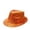 D744/Orange, variant on Children's Fedora Hat For Boys Girls Kids Novelty Party Hat For Festive Celebrations Top Hat Design Dress Up Comfort