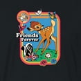 thumbnail image 3 of Bambi - Bambi Friends Forever - Juniors Cropped Cotton Blend T-Shirt, 3 of 5