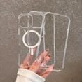 thumbnail image 2 of Dteck Magnetic Case for iPhone 11, Compatible with MagSafe, Shockproof Protective Bumper Phone Case for iPhone 11,Clear, 2 of 7
