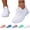 White, variant on EKVAHL Orthopedic Shoes for Women with Arch Support Slip-On Walking Shoes Lightweight Breathable Orthopedic Mesh Shoes Hands Free Athletic Walking Sneakers