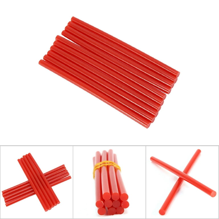 Hot Glue Stick Hot Glue Sticks Glue Stick Glue Sticks Glue Stick 10pcs Set  7 X 150mm Colorful Hot Glue Adhesive Sticks For 20W Small Power Red 