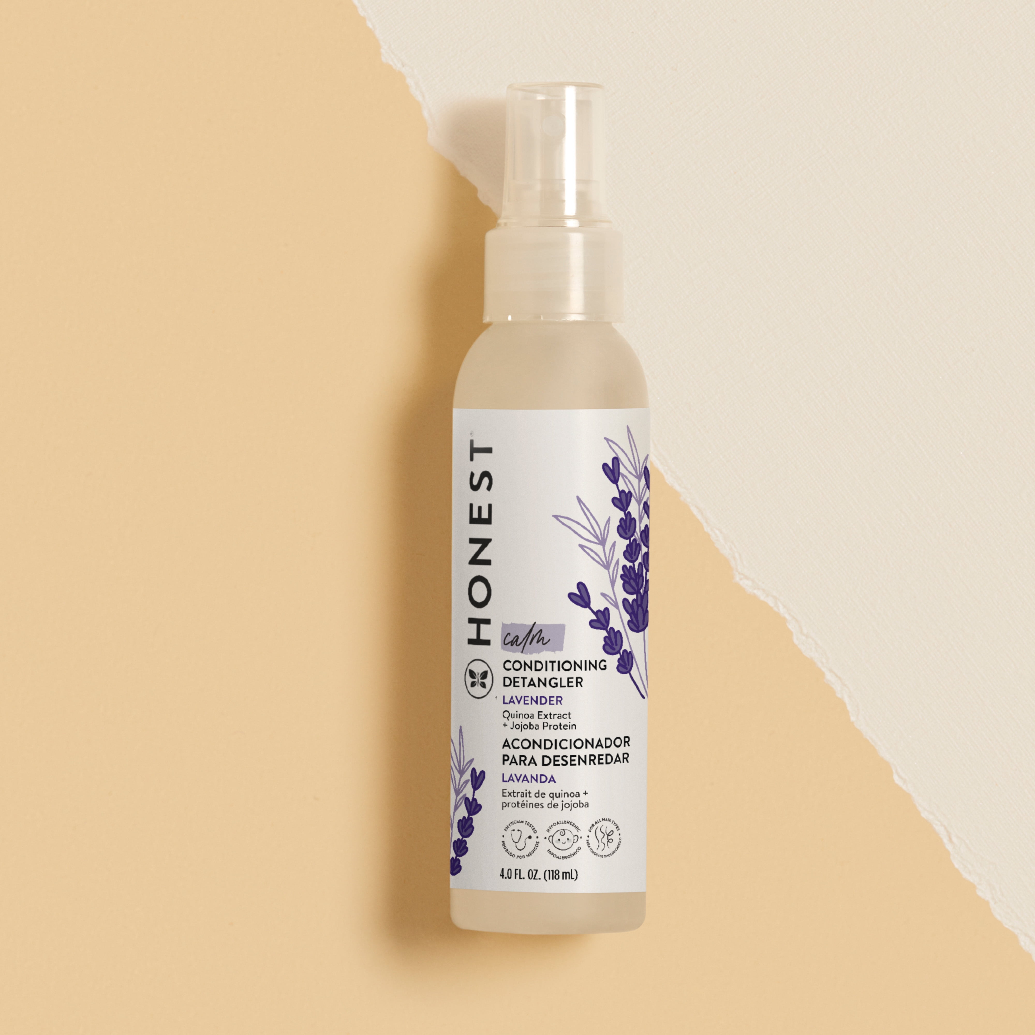 The Honest Company Baby Conditioning Detangler Calm Lavender 4 fl oz