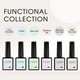 thumbnail image 3 of Set de esmaltes de uñas en gel CANNI, 6 unidades, 9 ml, sin hematoma, con imprimador y capa superior, 3 of 9