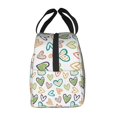 thumbnail image 5 of ZICANCN Insulated Lunch Bag for Women Men,Lovely Love Graffiti Reusable Cute Lunch Bags for Picnic School Work Office, 5 of 8