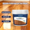 thumbnail image 4 of 1 Gallon Commercial Grade Wood Stain and Sealant | UV Resistant, Waterproof | for Decks, Fences, Furniture, Floors & Roofs | Extreme Weather Protection, Long-Lasting Finish, 4 of 9