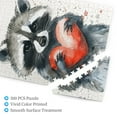 thumbnail image 3 of 500 pcs Love Of Little Raccoon 500 Piece Vibrant Jigsaw Puzzle,Unique Artwork For Animal,Challenging Brain Exercise,Enchanting Animal Raccoon Modern Art Wooden Puzzles,For Raccoon Enthusiast Gift, 3 of 6