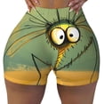 thumbnail image 2 of Fotbe Quirky Cartoon 123 Shorts Sin Costuras – Shorts Deportivos de Cintura Alta para Mujer, Elásticos para Gimnasio, Yoga, Running o Ciclismo-X-Large, 2 of 8