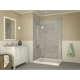thumbnail image 2 of Anzzi Port Series 36" X 48" Double Threshold Shower Base - White, 2 of 8