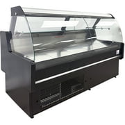 71 Black Refrigerated Sandwich & Deli Display Case, 34 Cu.Ft. Commercial Display, Refrigerator, NSF Certified