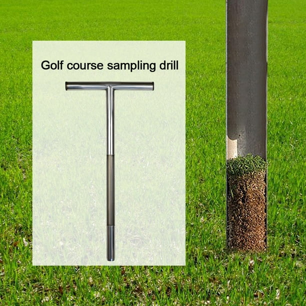 Stainless Steel Soil Sampler Golf Field Sampling Earth Turf Lawn