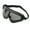 Black frame gray pie, variant on Giaone Sport Safety Goggles Wind Protective PC Lens Pilot Glasses For Outdoor Event