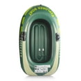 thumbnail image 2 of PVC Summer Fun Boat, Inflatable PVC Canoe with 3 Chambers and Double Valves Great Addition for Lakes Beaches or Rivers, 2 of 7