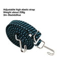 thumbnail image 4 of Guardoinrt Durable No Loose Thread Non-sliding | Luggage Rope Cord For Bike And Rubber Luggage Rope Luggage Roof Rack blue 1Set, 4 of 6