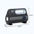 thumbnail image 3 of Portable Tire Inflator for 12V Cars, Motorcycles, Bicycles and Inflatable Items, Suitable for Emergency Use on Highways and Wilderness, 3 of 8