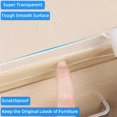 thumbnail image 4 of Protector de bordes para muebles MILEQEE, paquete de 2 mm de grosor y 19,7 m, 4 of 7