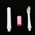 thumbnail image 4 of STARTIST Handheld brushes Manual Travel Brush Brush for Gingivitis Sensitive with 5 Replacement Head , Pink, 4 of 9