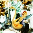 thumbnail image 6 of TEHAUX Alloy Swan Dessert Cake Spoon Tableware for Household Users 1 Set, 6 of 8