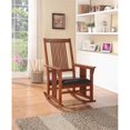 thumbnail image 2 of ACME Kloris Rocking Wooden Chair in Tobacco Brown, 2 of 2