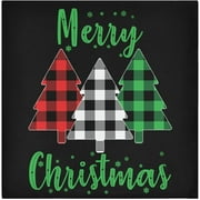 Bestwell Christmas Cloth Napkin Buffalo Plaid Xmas Tree Kitchen Dining Table Decor for Family Gathering Dinner Napkin Festive Holiday Seasonal Winter Gift 4 Pack 20" 20"