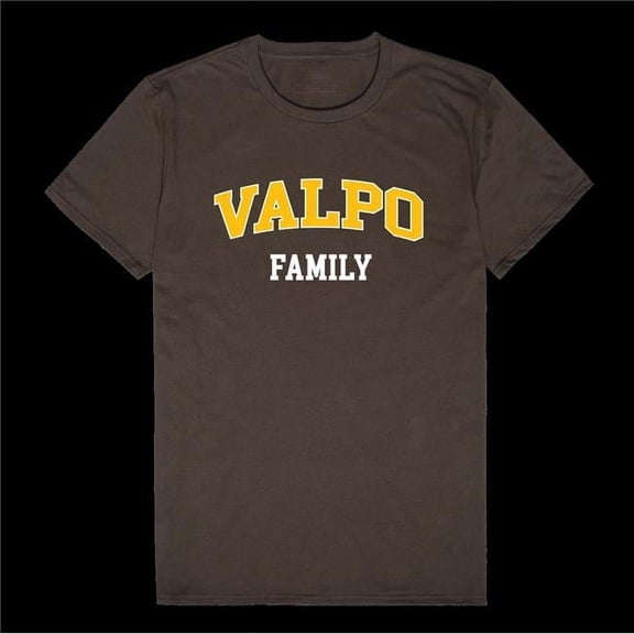 W Republic 571-154-BRN-05 Valparaiso University Beacons Family T-Shirt, Brown - 2XL