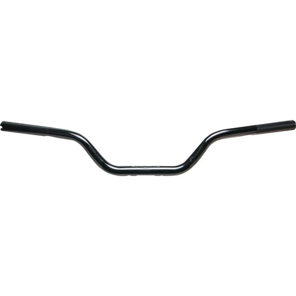 Odi H691CHB 1-1/8in. V-Twin Moto Handlebar Hart-Luck Bars (Black/Polished)
