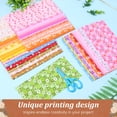 thumbnail image 4 of 42PCS 10x10 inch Charm Packs Cotton Fabric Bundles Cotton Fabric Square Patchwork Squares Floral Patterns Printed DIY Cloths for Sewing Quilting Scrapbooking, 4 of 11