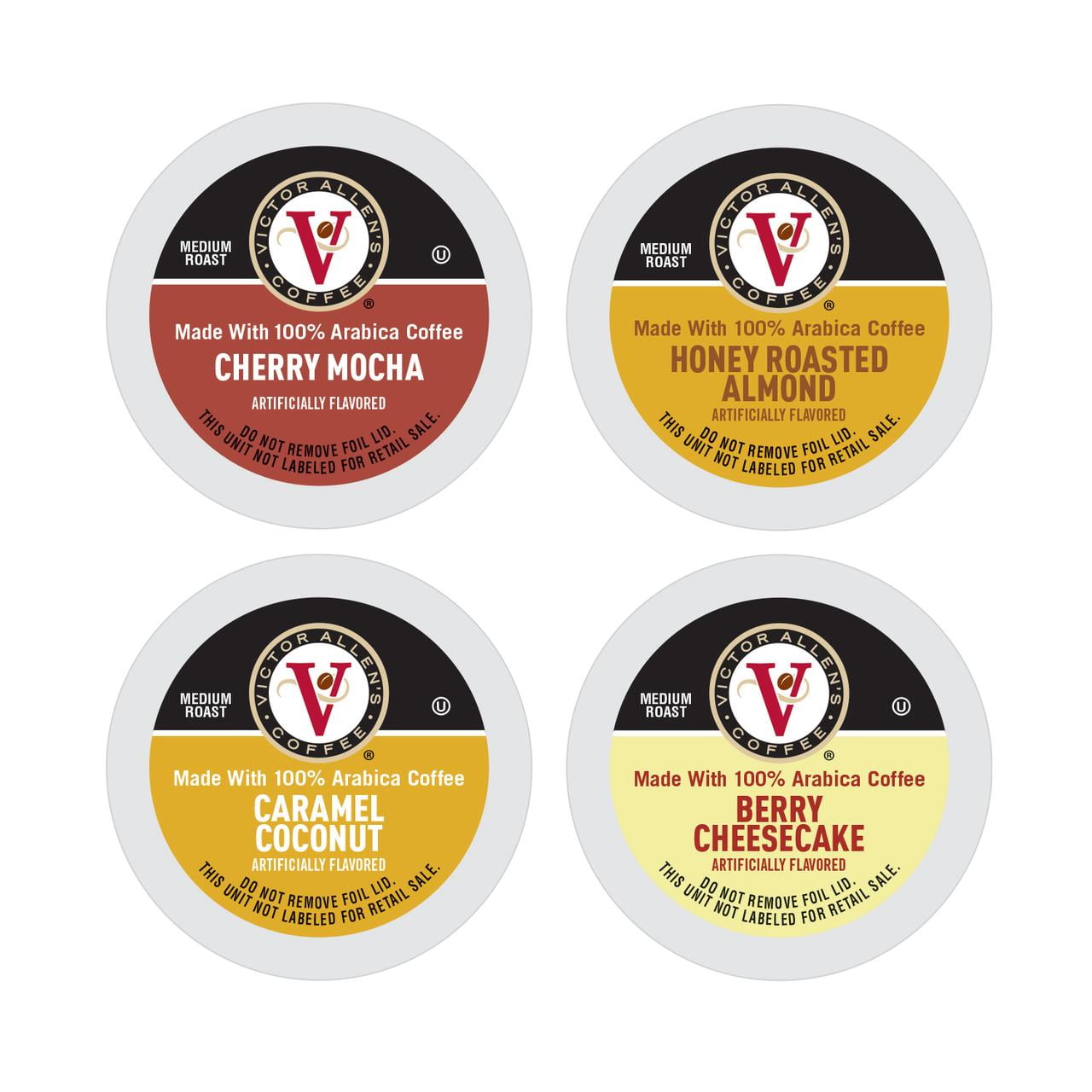 Victor Allen's Coffee Springtime Coffee Variety Pack, Medium Roast, 36 Count, Single Serve Coffee Pods for Keurig K-Cup Brewers