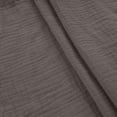 thumbnail image 5 of Feancey Women Long Sleeve Blouses Linen Casual Button Down Shirts Loose Comfy Beach Shirt Lightweight Casual Going Out Tops Gray L, 5 of 7