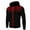 Black, variant on Mens Coats Men's Jackets for Fall Hooded Long Sleeved Zipper Pocket Outerwear Solid Color Casual Jacket Loose Fit Work Tops Khaki