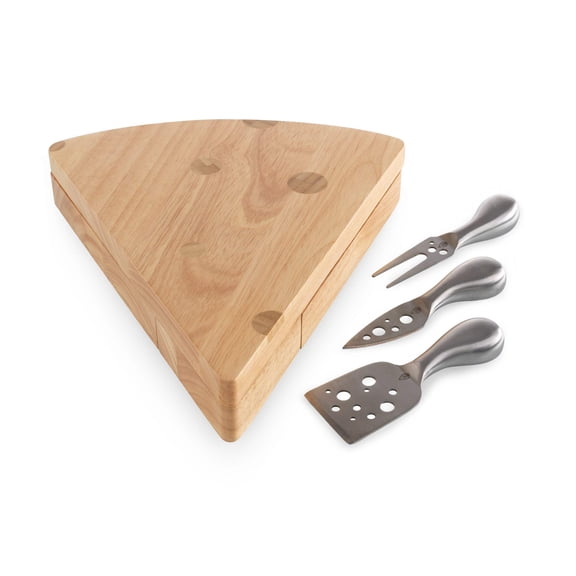 TOSCANA Swiss Cheese Cutting Board & Tools Set