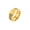 Gold Blank, variant on Cross Matte Ring for Men Stainless Steel Vintage Street Double Twist Wire Band Silver Compass Size 10