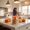 A, variant on Orangide Halloween Decorations Assorted Resin Topped Glass Wish Jars Cork Sealed Note Storage Bottles with Bat Pumpkin Cupcake Figurine Lids