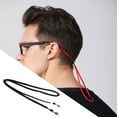 thumbnail image 3 of Glasses Strap Lanyard Cords Around Neck Sunglass Holder Strap Sports Eye Glasses Black, 3 of 7