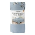 thumbnail image 2 of Herringbone Microfiber Down Alternative Blanket, 2 of 4