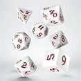 thumbnail image 2 of Q-workshop QWOSCLR26 Classic Runic Dice, White & Red - Set of 7, 2 of 2