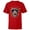 Red, variant on Guardians of the Galaxy Logo Holiday Christmas Lights - Short Sleeve T-Shirt for Kids - Customized-Red