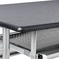 thumbnail image 4 of Safco Eastwinds Argo Mobile Metal Computer Cart in Black Anthracite, 4 of 5