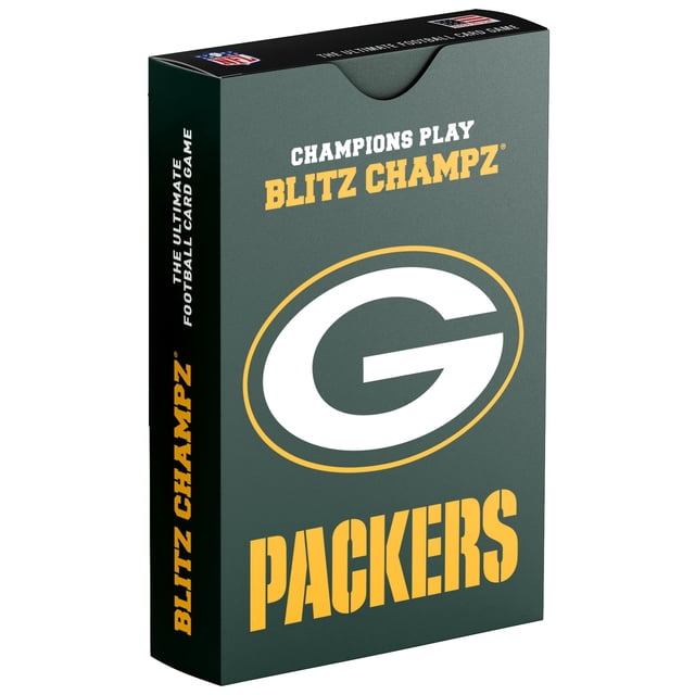 Juego de cartas de fútbol Blitz Champz Green Bay Packers NFL