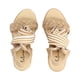 thumbnail image 3 of Alpargata De Plataforma Para Mujer Color Beige Con Ajuste Platonia ISABELLA-02-BEIGE, 3 of 5