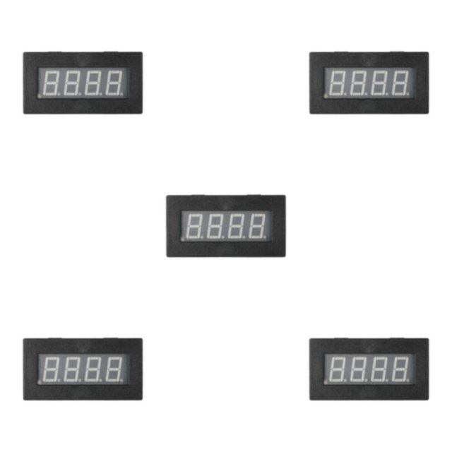 Transemion LED Digital Tachometer For Motor RPM Measurement With High Compatibility Fit All Display Digital Red 5Set