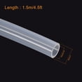 thumbnail image 3 of Uxcell Silicone Tubing Silicone Tube Air Hose Water Pipe with Clamps 0.75"ID 1"OD, 3 of 5