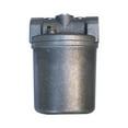 thumbnail image 3 of Oil Strainer Filter Full Aluminum Transparent Cup 3/8" 1/2" 3/4 1 Medium Fuel Filter Water Separator for Boiler and Burner, 3 of 5