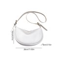 thumbnail image 3 of Bolsa De Hombro Bolso de hombro compuesto de PU impermeable para axilas para artes de pesca (blanco) Sywqhk Para Estrenar, 3 of 8