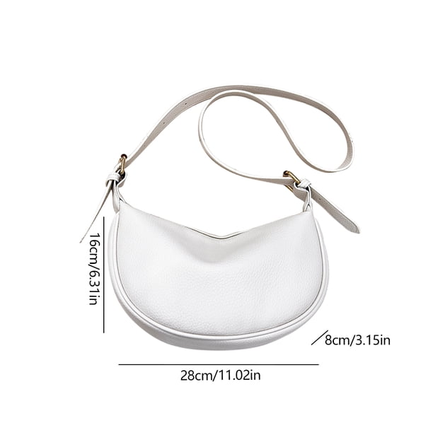 Bolsa De Hombro Bolso de hombro compuesto de PU impermeable para axilas para artes de pesca (blanco) Ndcxsfigh Para Estrenar