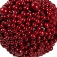 thumbnail image 5 of Northlight Shiny Berries Christmas Ball Ornament - 6" - Red, 5 of 7