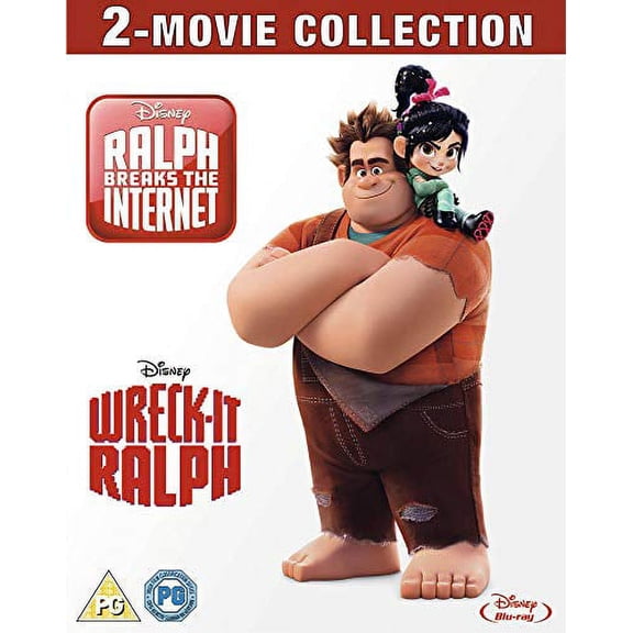 Wreck-It Ralph and Ralph Breaks the Internet Duopack [Blu-ray] [2018] [Region Free]