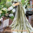 thumbnail image 4 of Triani 20Pcs Wedding Ribbon Sticks with Bells Silk Fairy Stick Party Ribbon Streamers for Wedding Party Holiday Activities(Green), 4 of 7