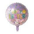 thumbnail image 2 of GRIND- Happy Easter Bunny Balloons 3-Pack Purple Party Decor Balloons, 2 of 3
